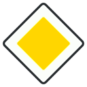 Priority road sign (B1)